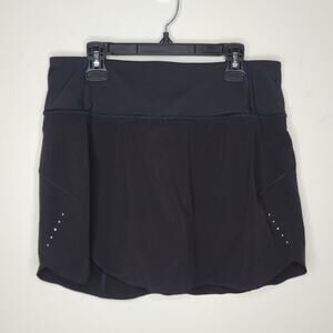 Athleta black Run With It 14" skort skirt - small